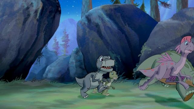 Земля до начала времён 22 серия «Возвращение к висячей скале» (мультсериал, 2007)