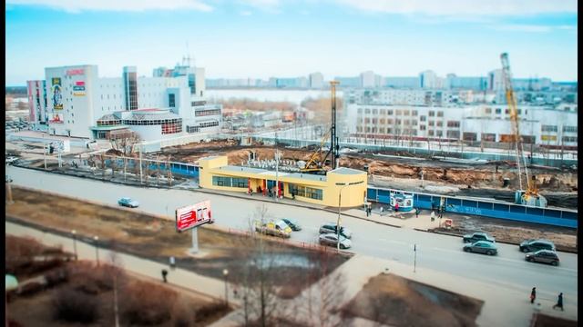 заколачиваем сваи ( Timelapse)
