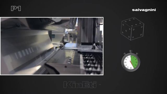 SALVAGNINI P1. Изготовление кубической детали.
