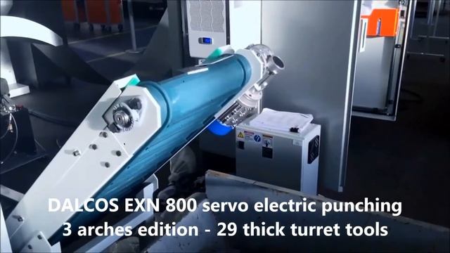 Сервоэлектрическая система пробивки из рулона Dalcos EXN 800