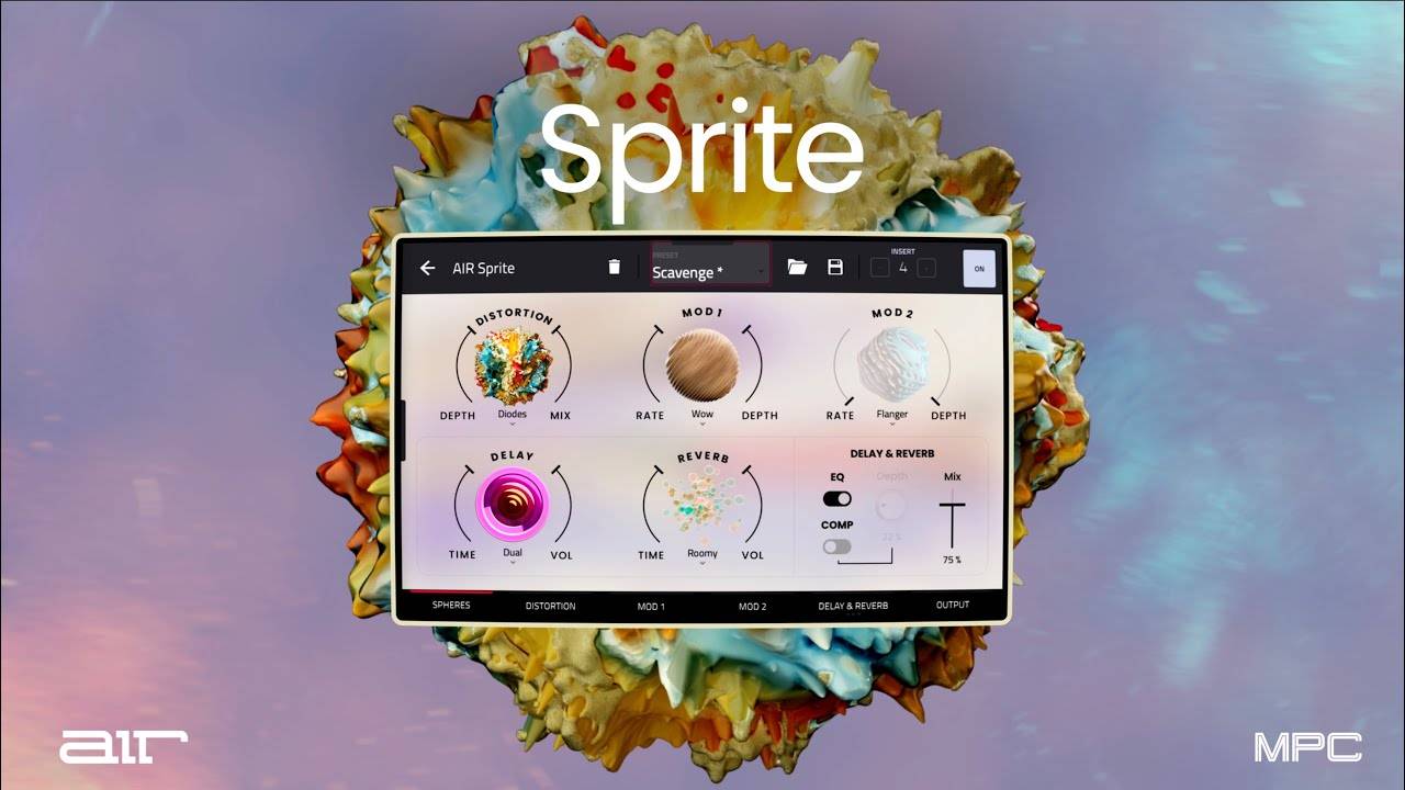 AIR Sprite: Go Beyond Magic | New Multi-FX Plugin for AKAI MPC