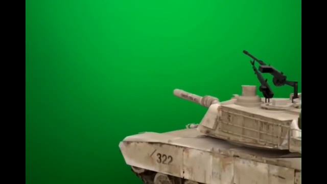Танк футаж green screen скачать