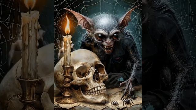 Skull #art#aiart#animation#digitalart#scary#horror#creepy#surreal#midjourney#neuroart#virtualart