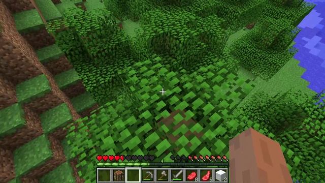 Прохождение игры Minecraft версия 1.8.8 часть 1