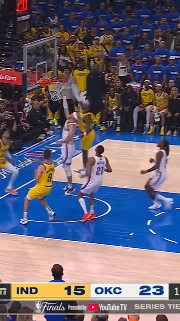 Watch how fast Mathurin made this shot disappear  #NBAFinals