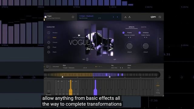 uJAM - Virtual Pianist Vogue