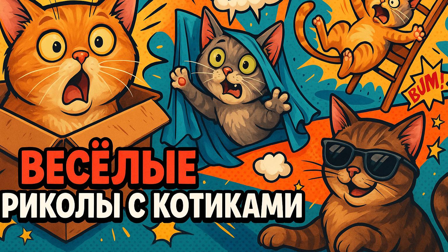 Приколы с котами! Смешные видео с животными! #18