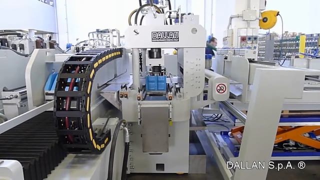 Гидравлическая система пробивки из рулона Dalcos PXN 1000