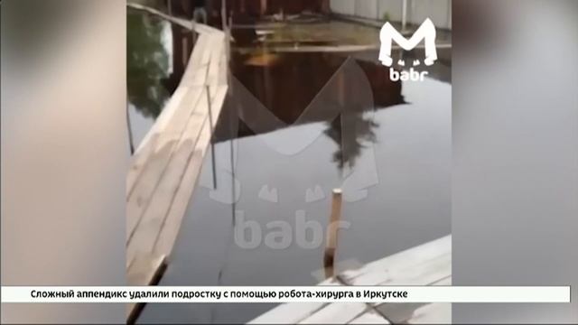 11 приусадебных участков подтопило в Казачинско-Ленском районе