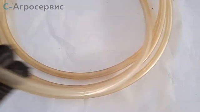 Шланг пищевой D-12х4 из ПВХ без армировки
