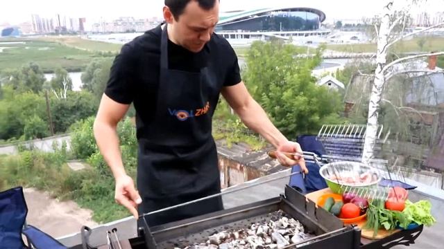 Видео отзыв о мангале "Жаровня" от Voldone