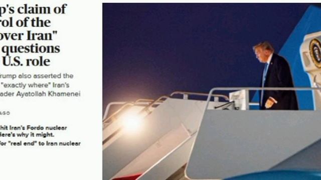 🇺🇸⚔🇮🇷Трамп может подключить армию к воздушной операции против Ирана, - CBS

▪️Только что заверши