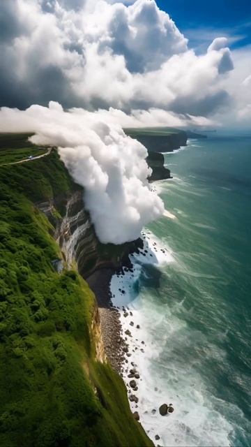 🌊 Результат необычной встречи моря и неба