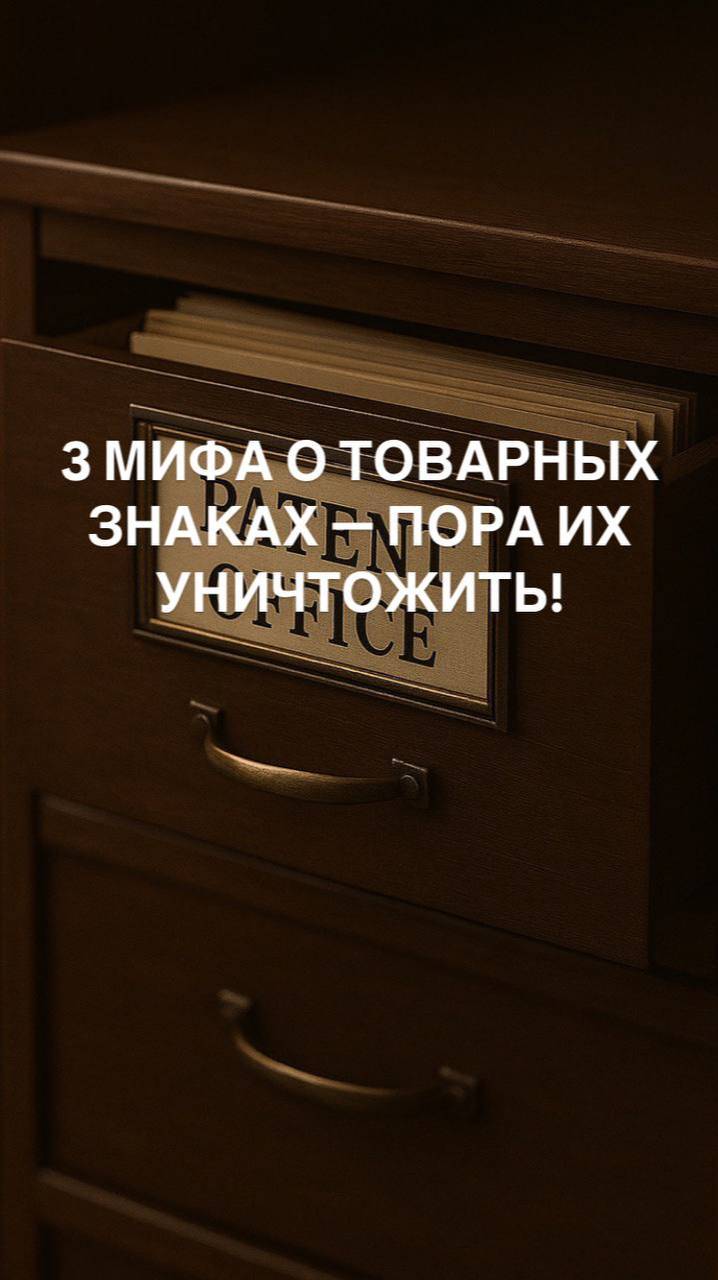 3 МИФА О ТОВАРНЫХ ЗНАКАХ — ПОРА ИХ УНИЧТОЖИТЬ!
