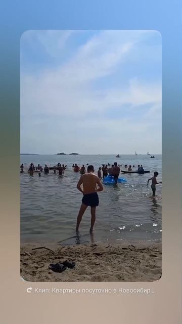 Пляжи Обского моря