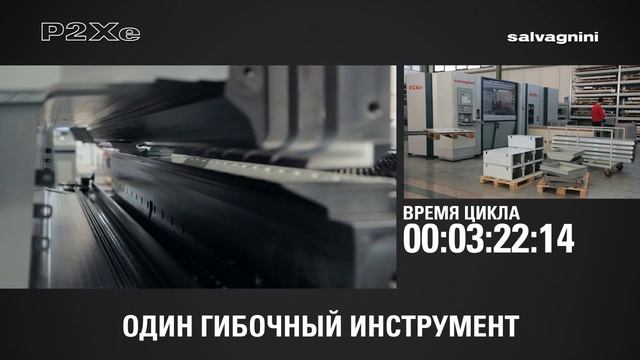 SALVAGNINI P2Xe. Компактный автоматический панелегиб (Рус.)