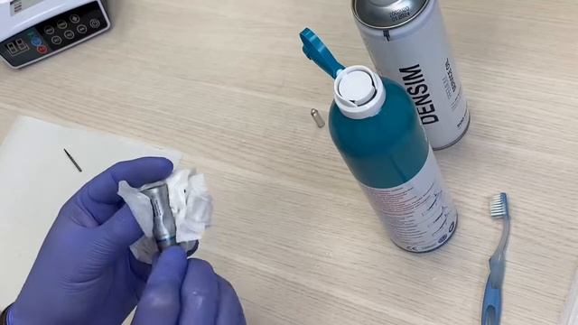 Чистка наконечника Mercury (прямой)