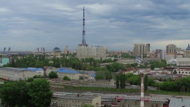 На крыше