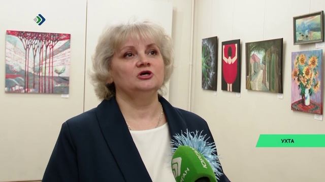В выставочном зале ухтинского историко-краеведческого музея открылась выставка «Живописный копипаст»