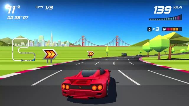 [2nd] Horizon Chase Turbo - Зеленые холмы
