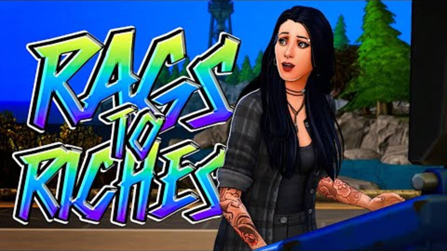 ОПОЗОРИЛАСЬ НА СВИДАНИИ ⧸⧸ ОТЕЛЬ В СИМС 4 ⧸⧸ The Sims 4 Rags To Riche