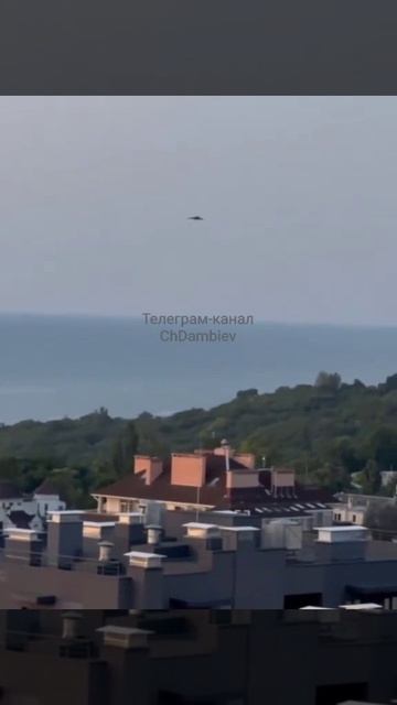 Русская "Герань" заходит на цель с моря в Одессе. 17 июня 2025 года !!!