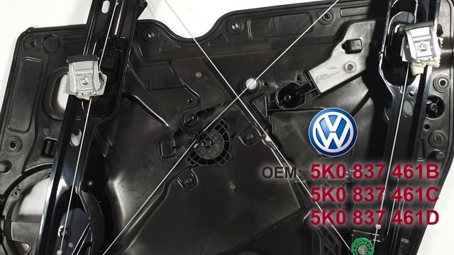 Электростеклоподъемник Volkswagen Golf VI передний левый без мотора. Обзор