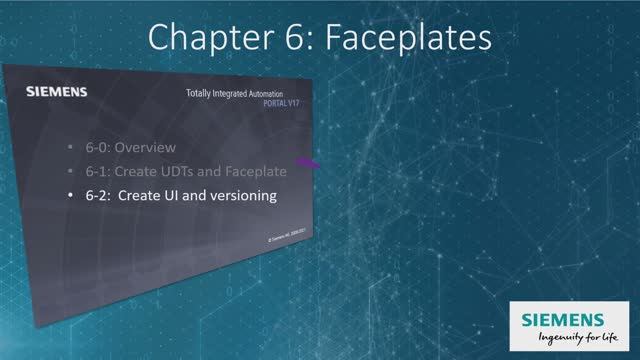 WinCC Unified V17 # 23 Create Faceplate UI & versioning  #WinCCGURU