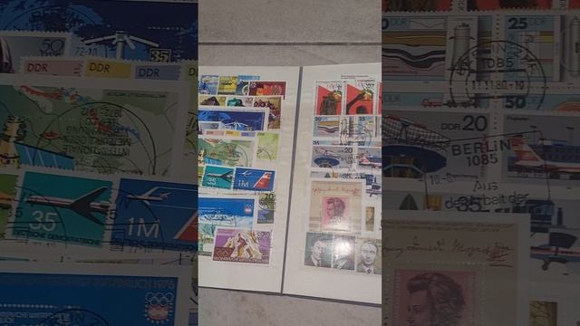 Альбом с марками ГДР Германия