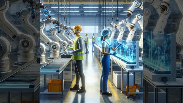 Роботизация промышленности: люди или машины?