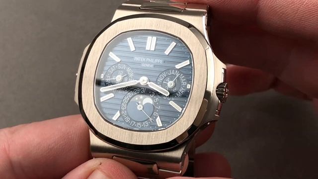 Patek Philippe Nautilus Perpetual Calendar ref.5740⧸1G-001 - Blue Dial