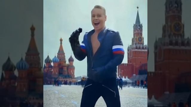 Танец Shamana на Красной площади.