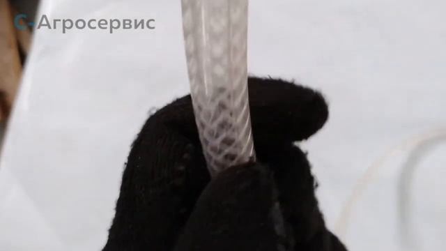 Шланг пищевой D-14х3 из ПВХ с синтетической нитью