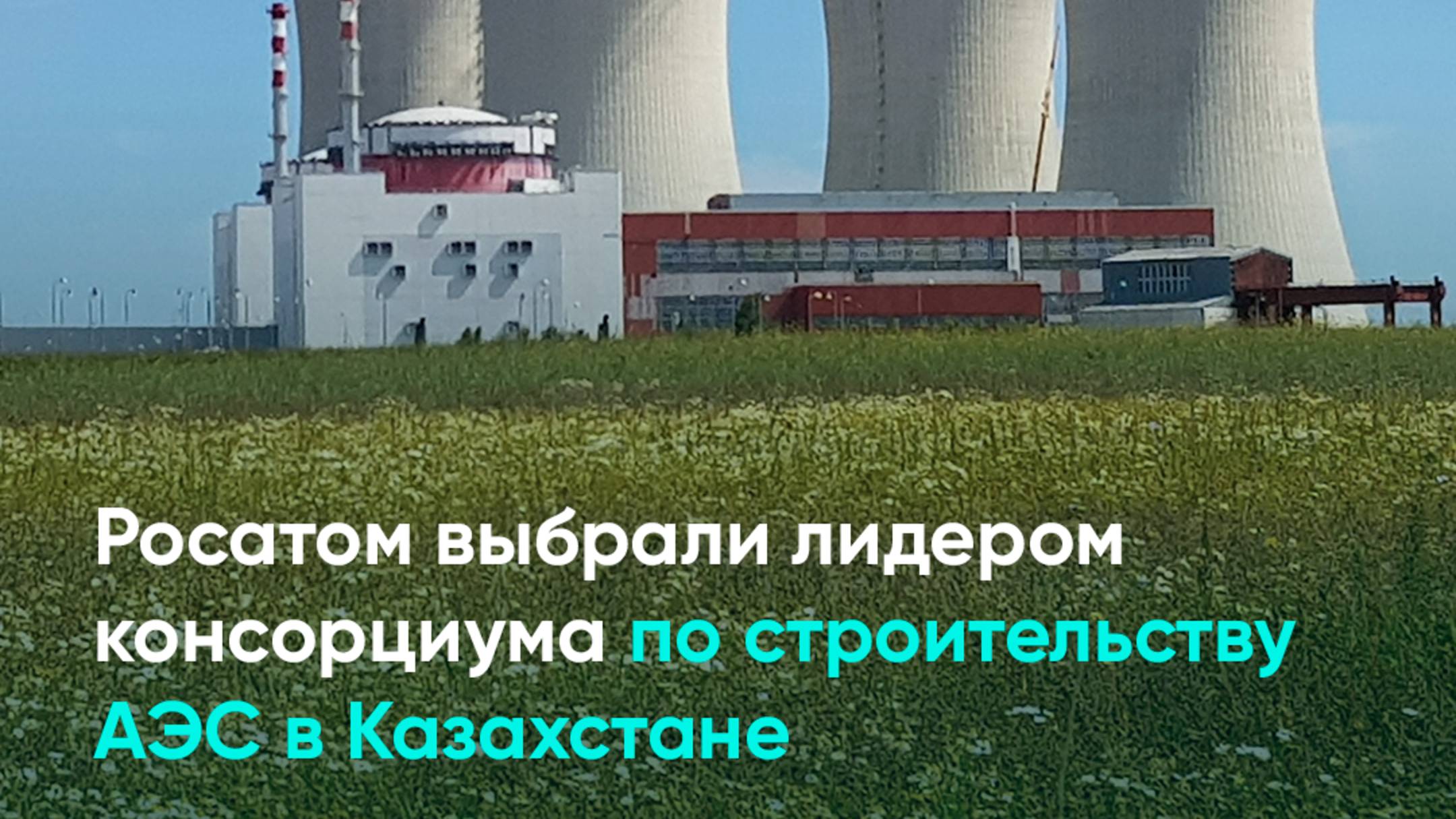 Росатом выбрали лидером консорциума по строительству АЭС в Казахстане