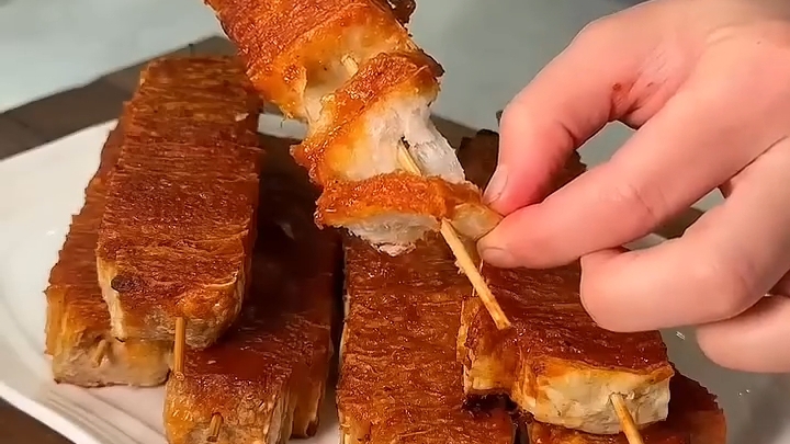 ШАШЛЫК из лаваша в духовке...🍢😋    Рецепт в описании ✍️