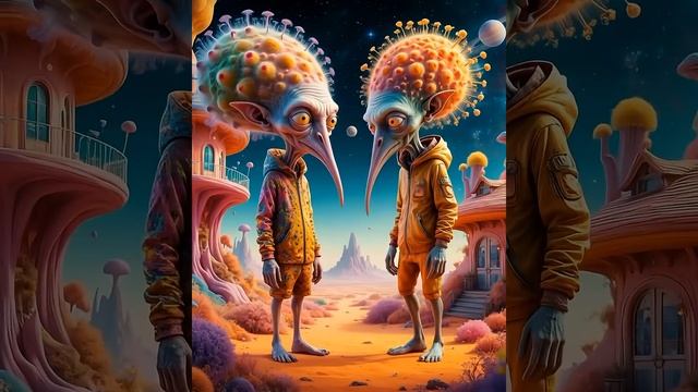 Fancy #art#aiart#digitalart#horror#scary#midjourney#neuroart#virtualart#surreal#animation