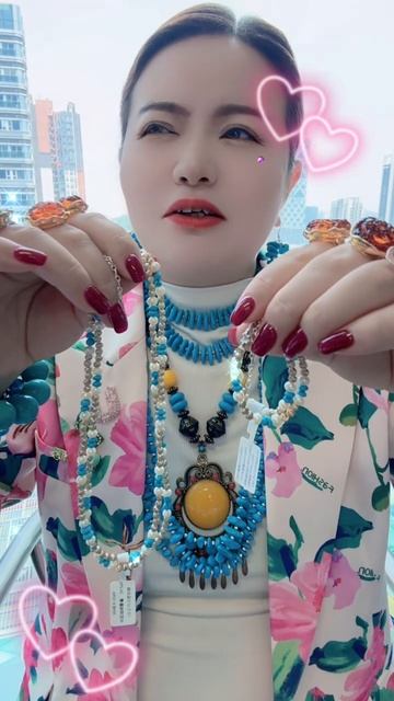 250616-14 Turquoise & Pearl Set: Wear Aurora and Waves as a Set