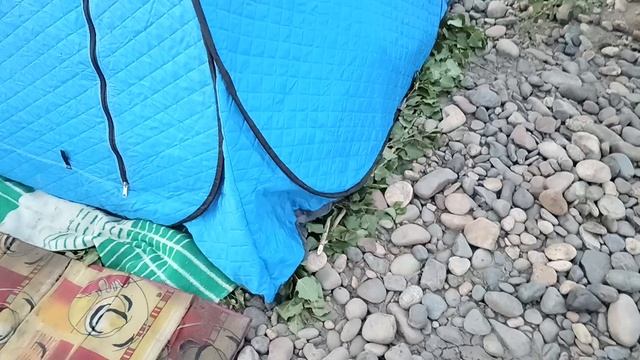 Нашли место для ночёвки.