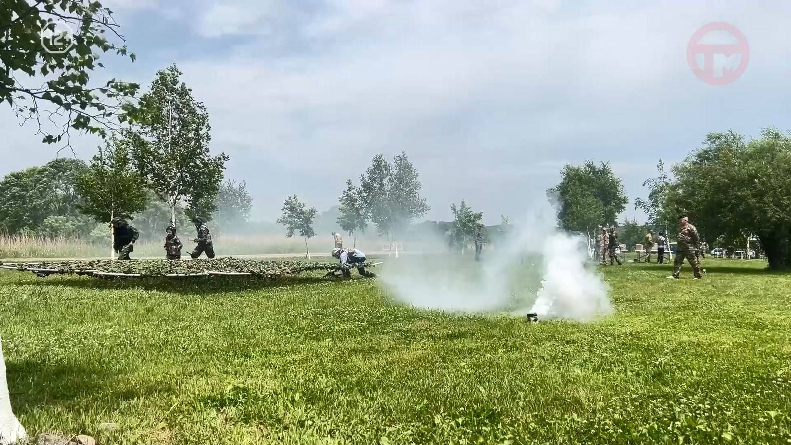 В парке «Радужный» прошёл военно-патриотический фестиваль «Дети героев»