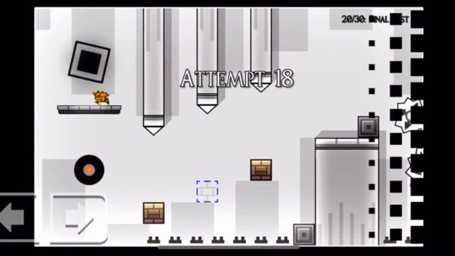 играем в платформер в гд