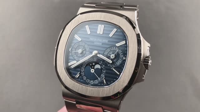 Patek Philippe Nautilus Perpetual Calendar ref.5740⧸1G-001 - Blue Dial