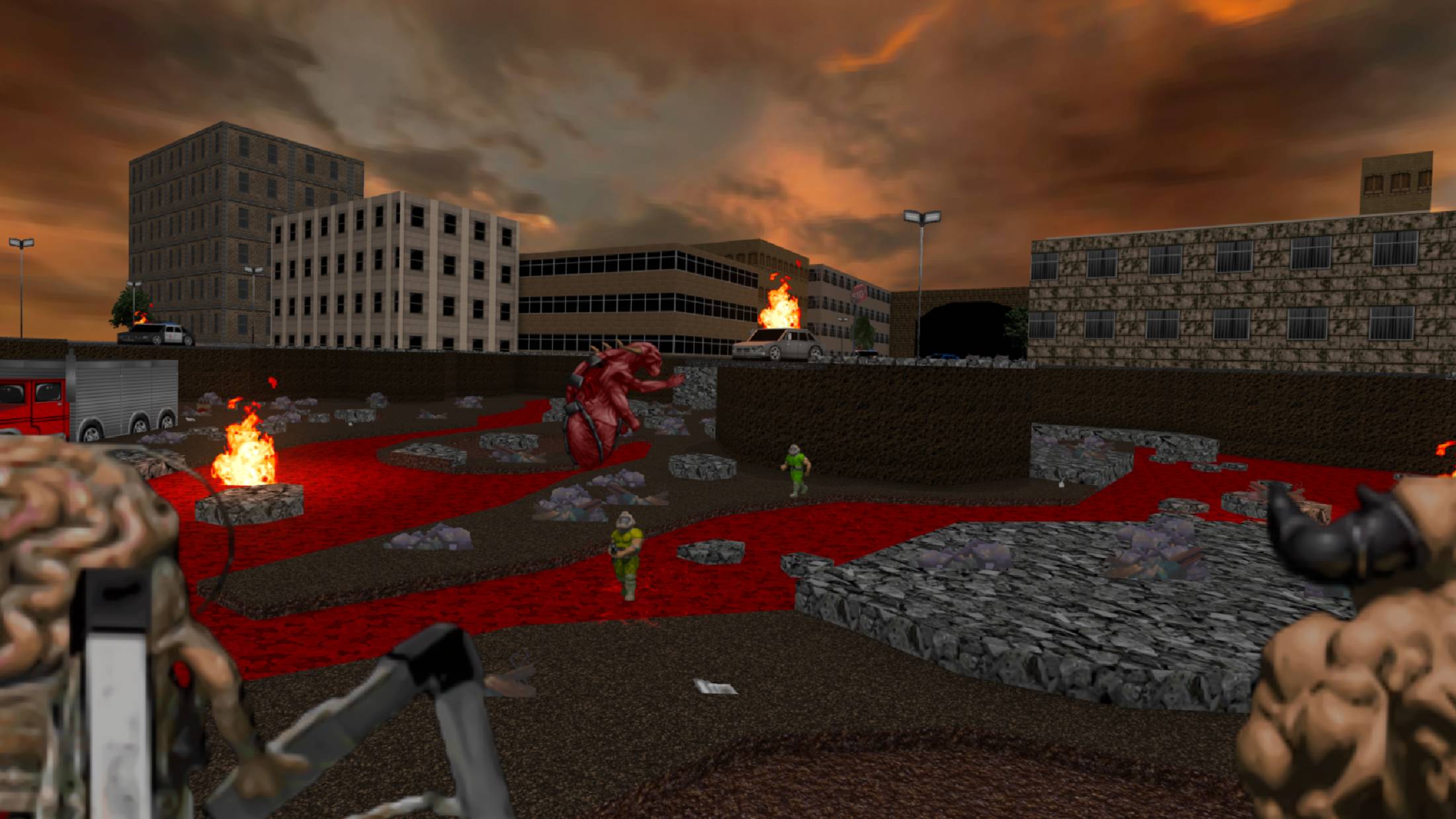 DOOM REVIVAL 2 сезон 11 серия смерть сестры матери демонов, у солдата golda большие проблемы