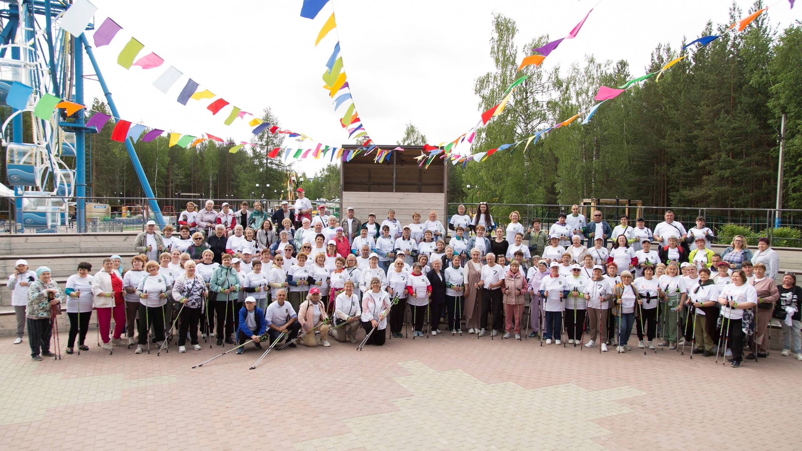 Фестиваль скандинавской ходьбы. ТК «Первый Советский»