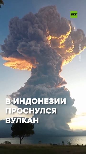 11 км пепла: вулкан Левотоби начал извержение на острове в Индонезии