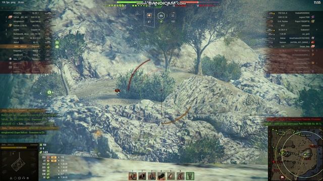 127 Бой в танчиках Cromwell Рандом