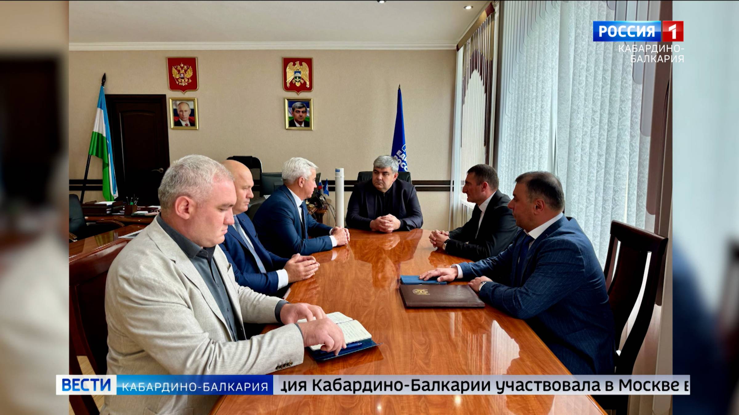Глава КБР Казбек Коков встретился с Мухтаром Отаровым и Азаматом Афашоковым