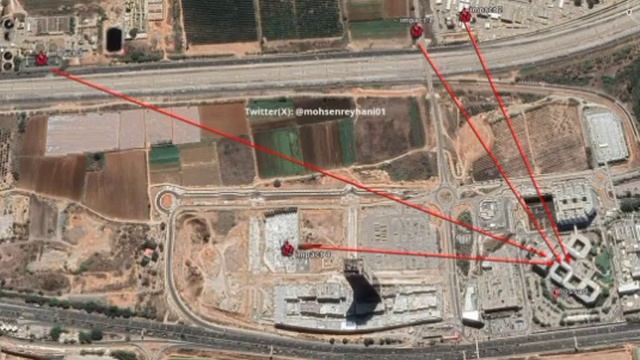 Утренний ракетный удар Ирана по Израилю: целью был комплекс здания МОССАДа...