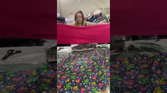 Распаковка набора ткани - ассорти