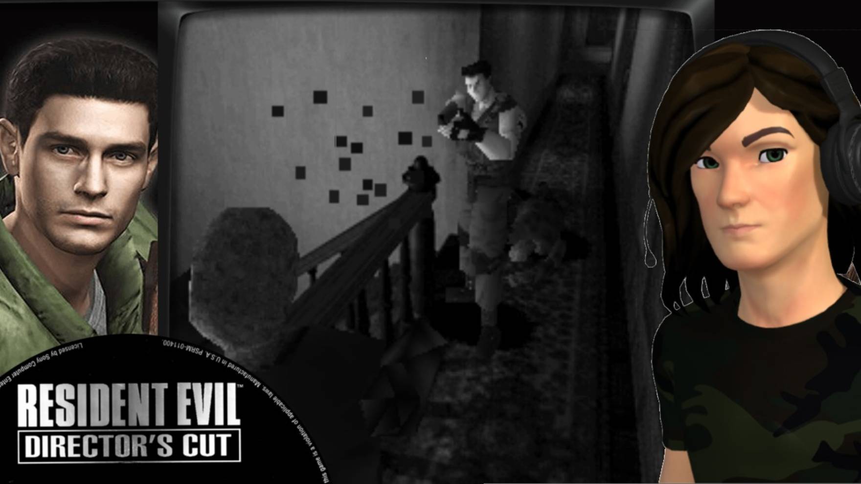 #1 Resident Evil: Director's Cut. Крис Редфилд