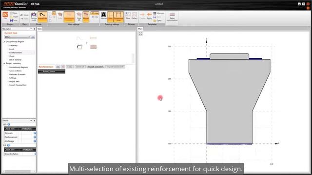 (IDEA StatiCa Concrete) Structural design of a bridge pier cap (EN)